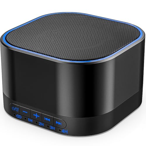 Magicteam Sound White Noise Machine with 20 Non-Looping Sounds and Memory Function
