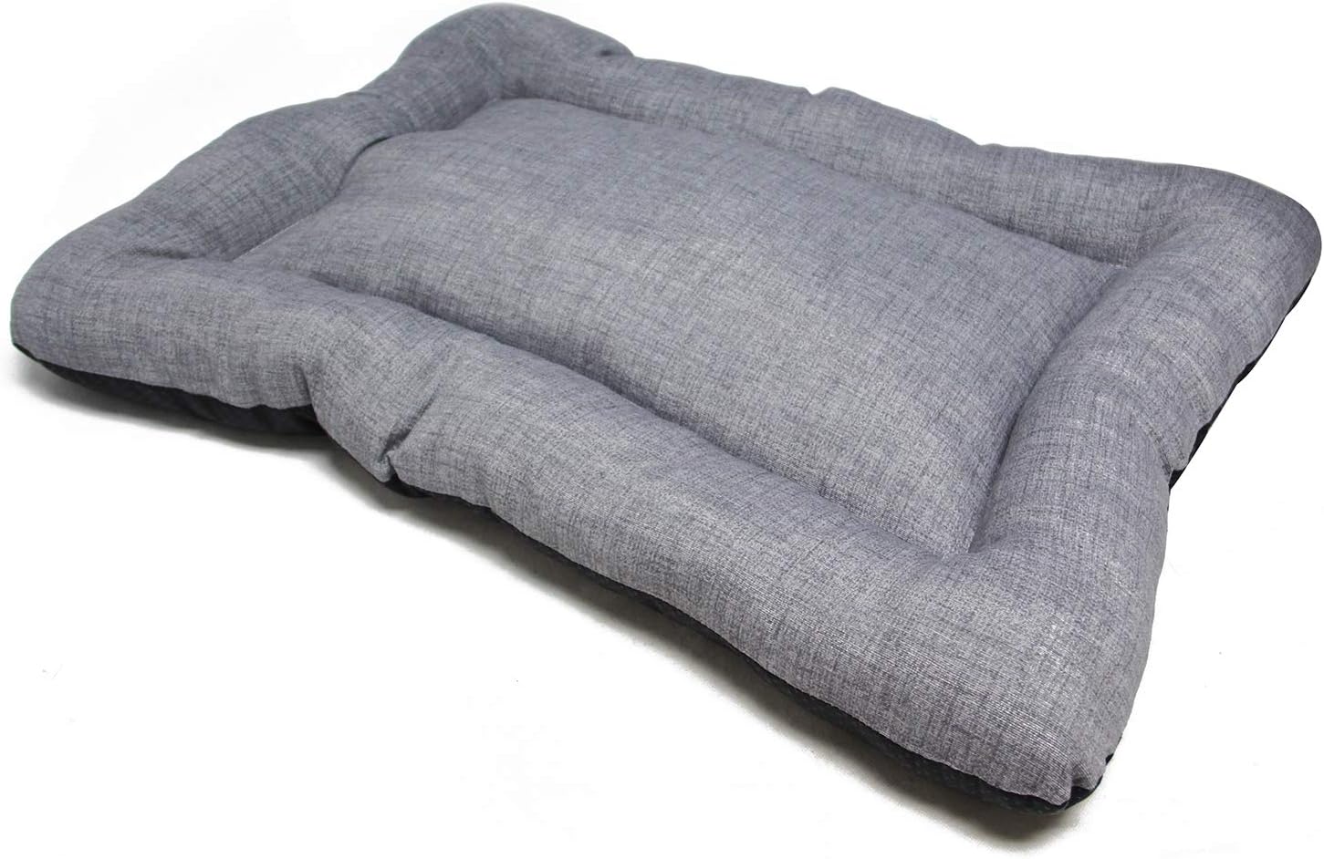 Detalle de BPS Coperta e materassino per cani e gatti – cuccia antiscivolo, taglie S/M/L, M 87 x 67 cm, grigio