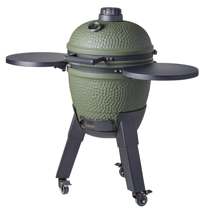Thumbnail 16 de Moddern Green Complete – keramischer Kamado-Grill mit verstellbarem Rost und stabilem Untergestell