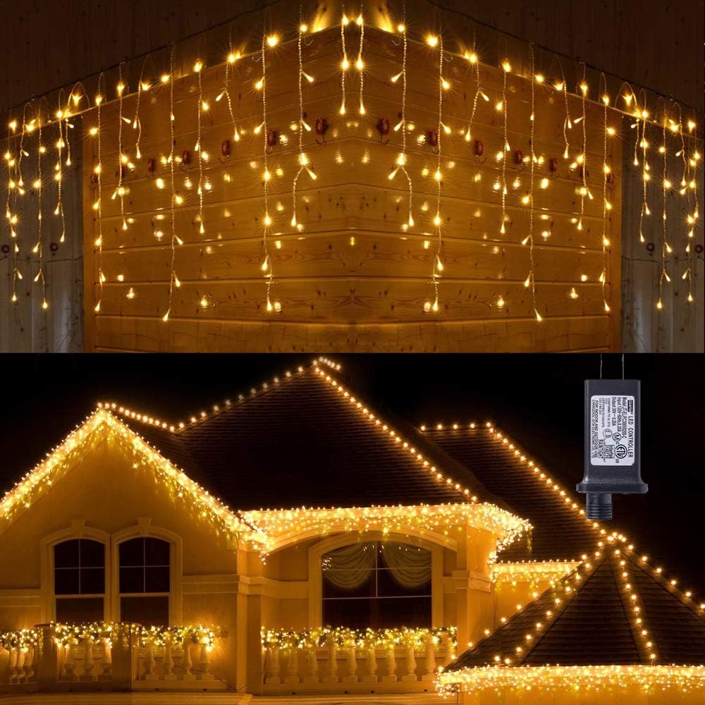 Detalle de Toodour Icicle Lights, 360 LEDs