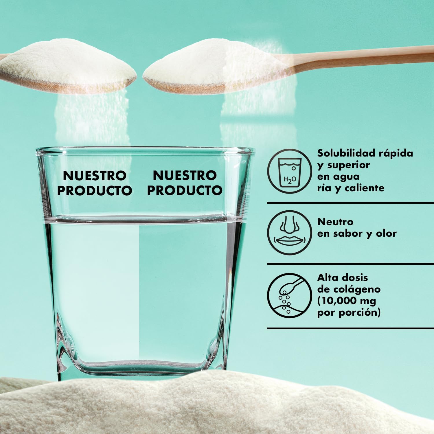 Detalle 2 de Nature Diet Multi Colágeno 400 g en polvo