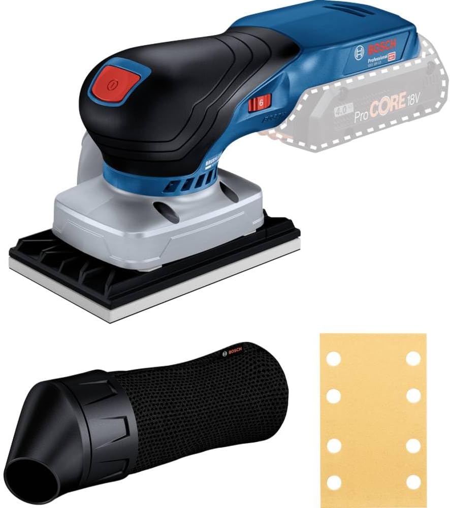 Thumbnail 6 de Bosch Professional 18V System Schwingschleifer GSS 18V-13 (bürstenlos), inkl. Staubbeutel & L-BOXX – ohne Akku/Ladegerät