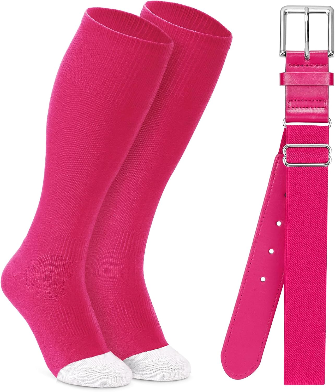Detalle de XZQTIVE Baseball Socks and Belt Set Nylon
