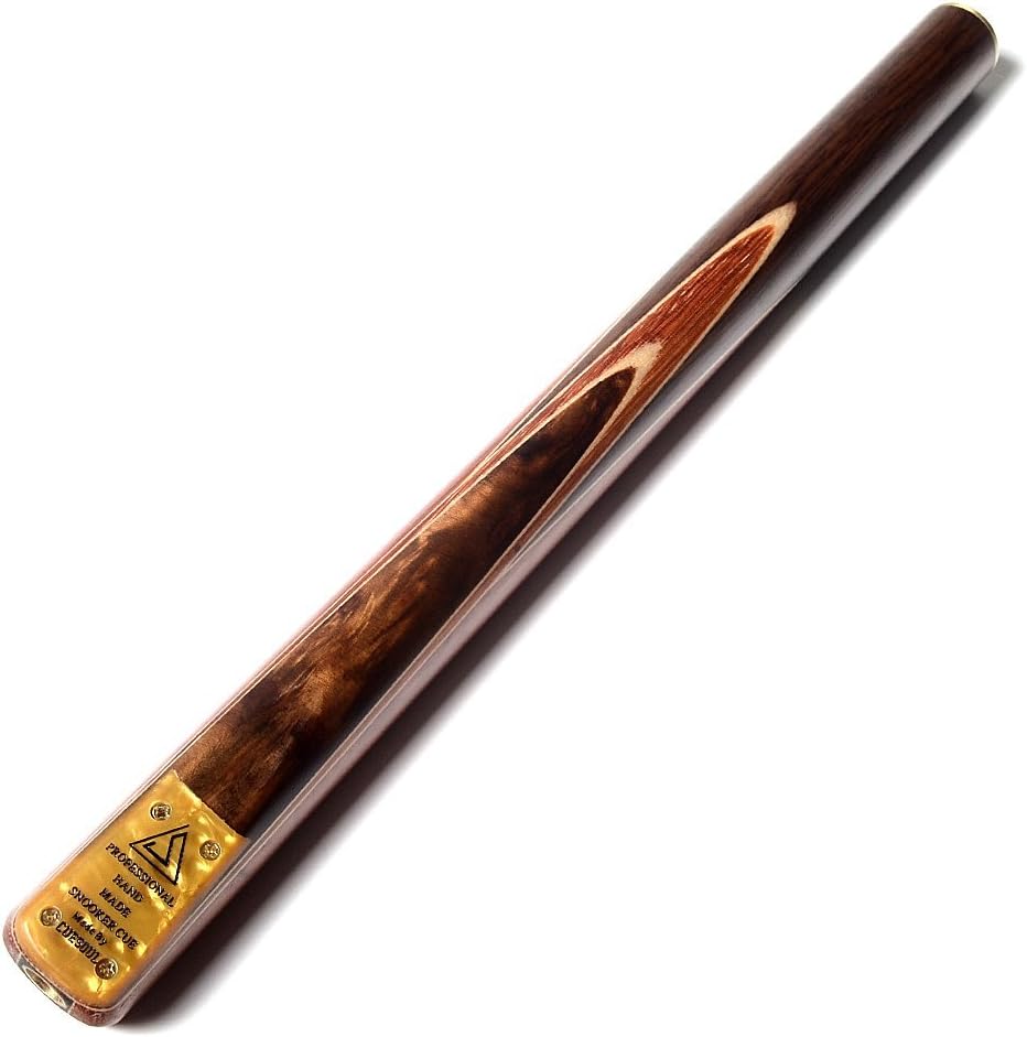Thumbnail 1 de CUESOUL 57" 3/4 Jointed Snooker Cue – Handcrafted with Ash Shaft, Walnut Butt, Extensions and Leatherette Case