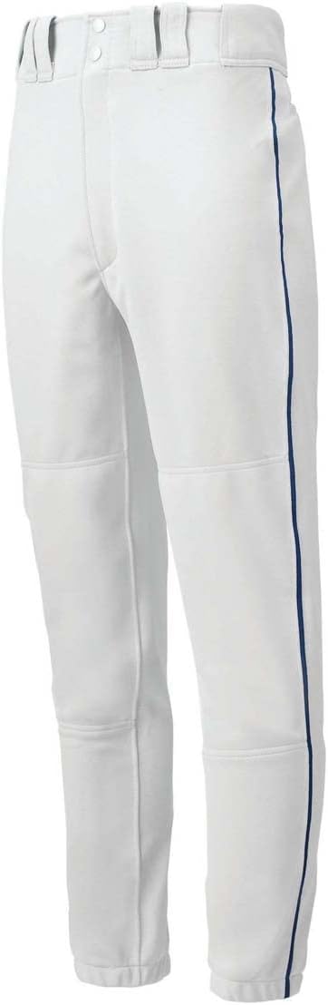 Detalle de Mizuno Premier Piped Pant – męskie spodnie baseballowe z lamówką