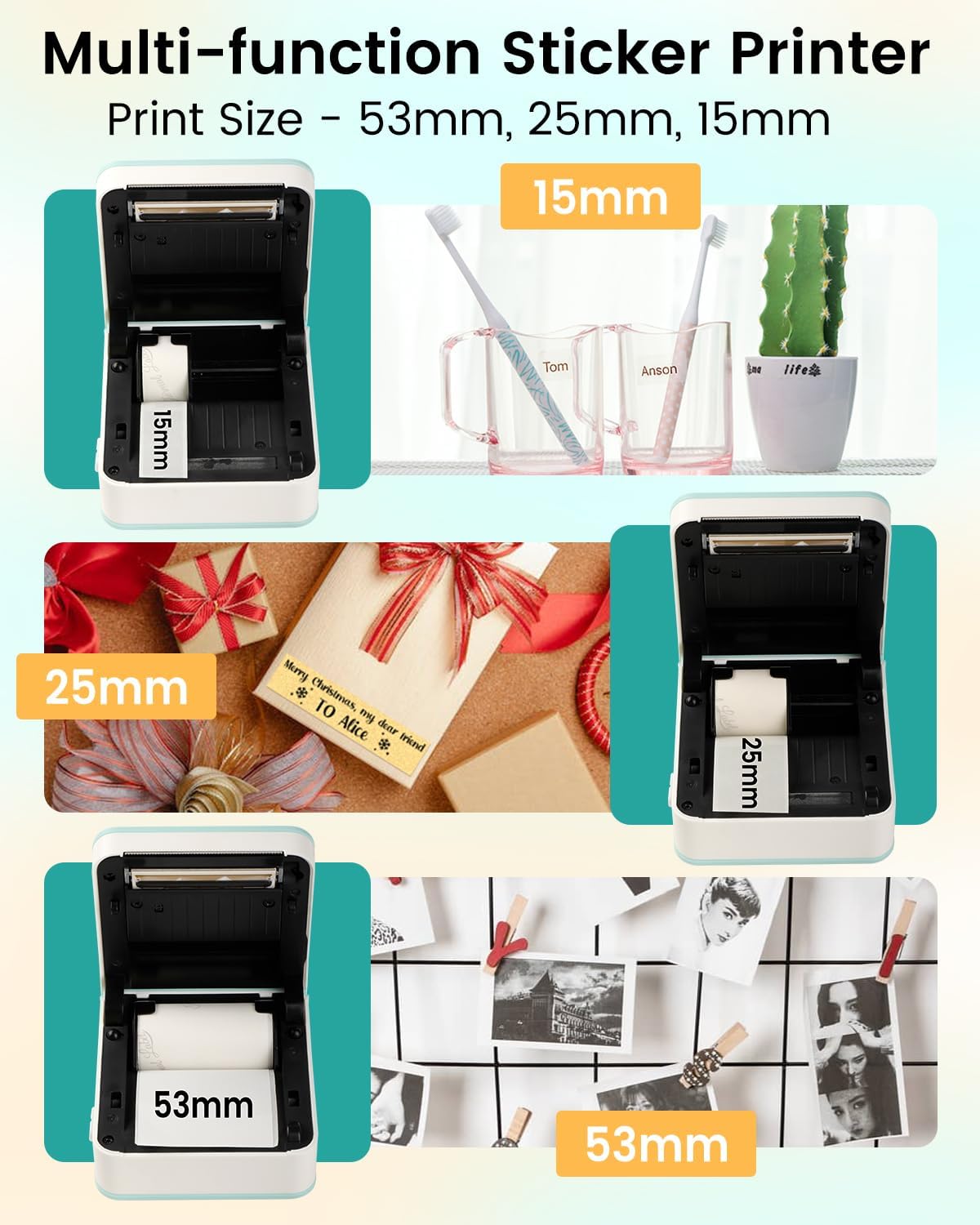 Thumbnail 4 de Phomemo M02 Pro Mini Drucker 300 DPI 🖨️