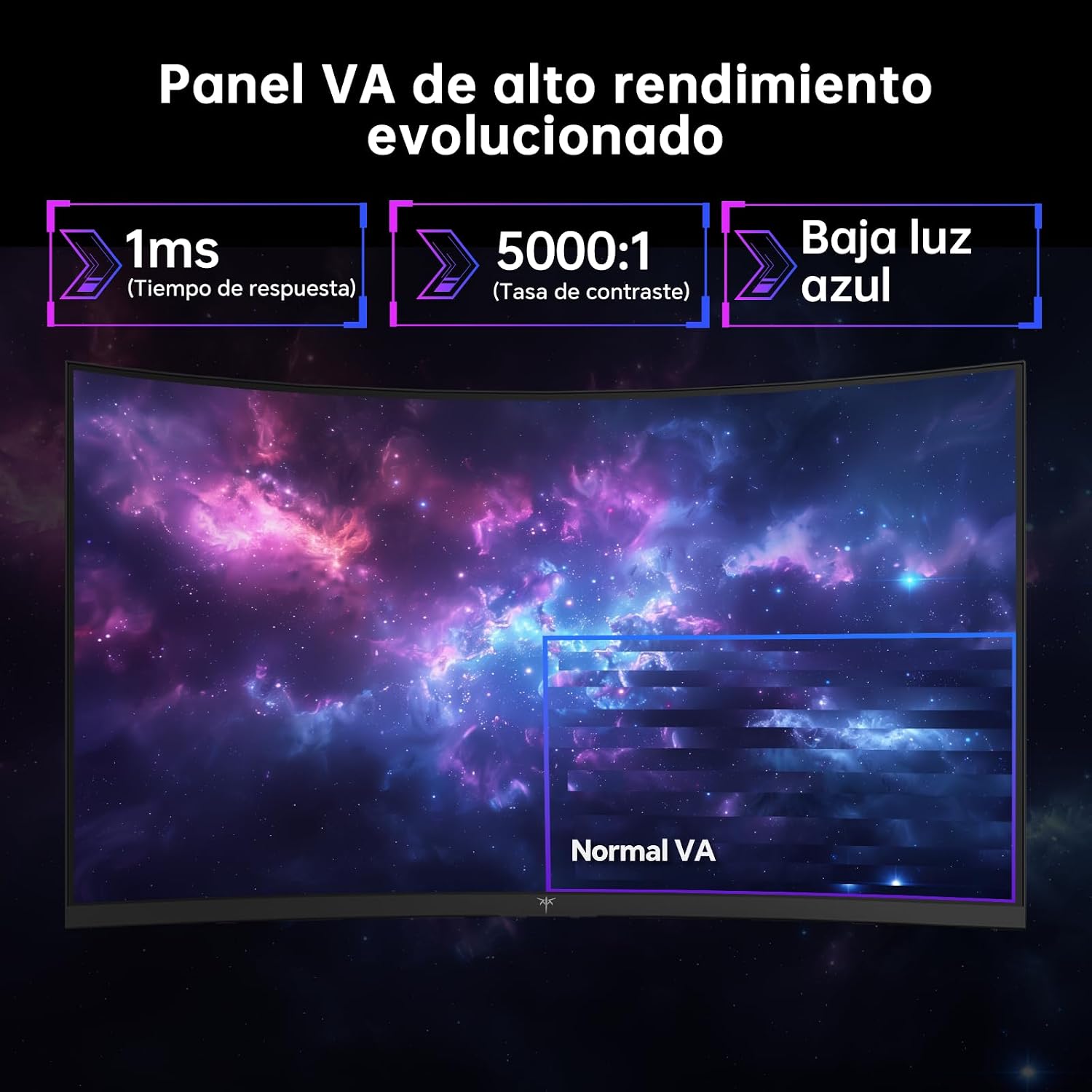 Detalle 2 de KTC H32S5 Monitor gaming 32" QHD 185Hz
