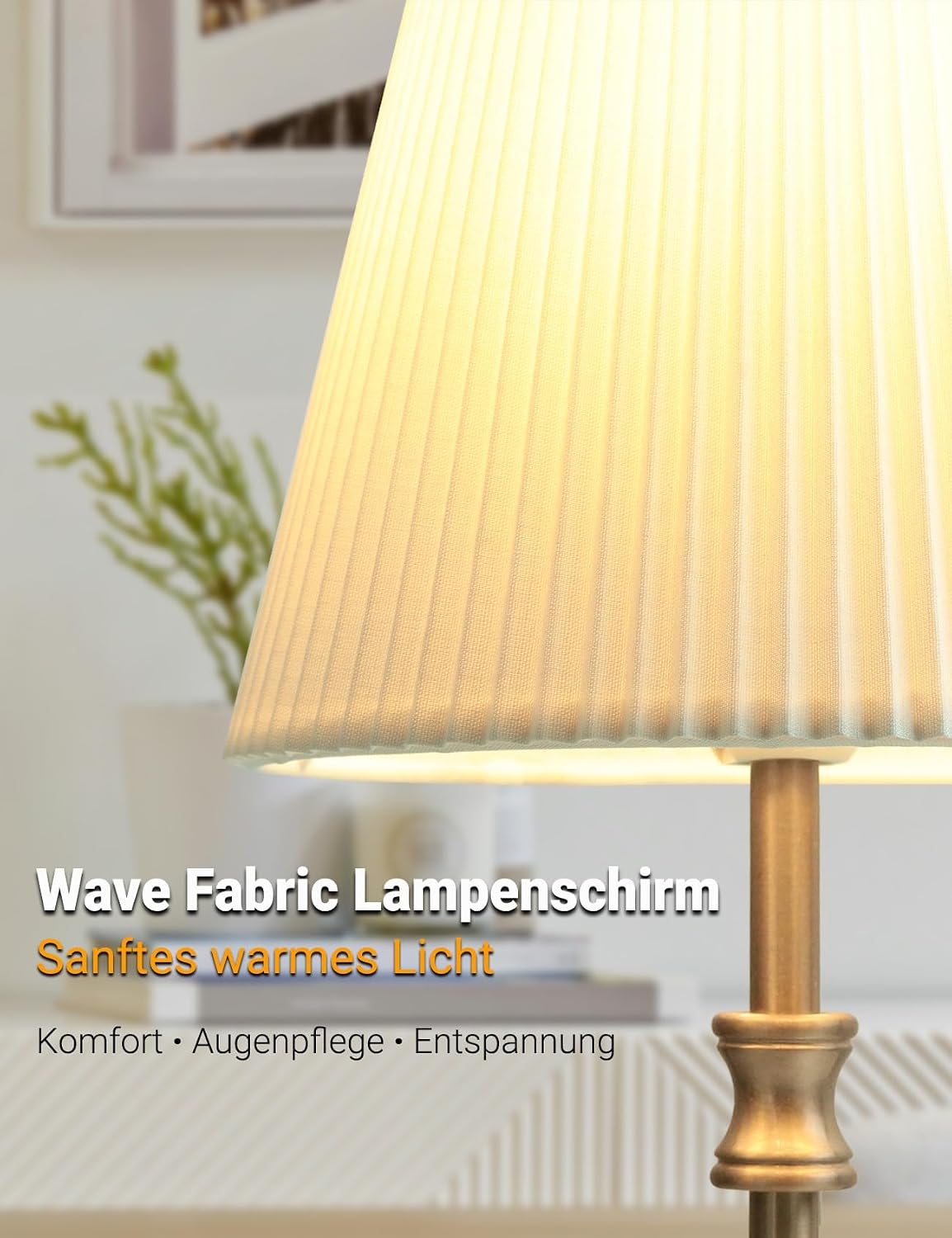 Detalle de HSLighting CT9 touchdimbare tafellamp 31,5 cm, zilver, 3 lichtstanden