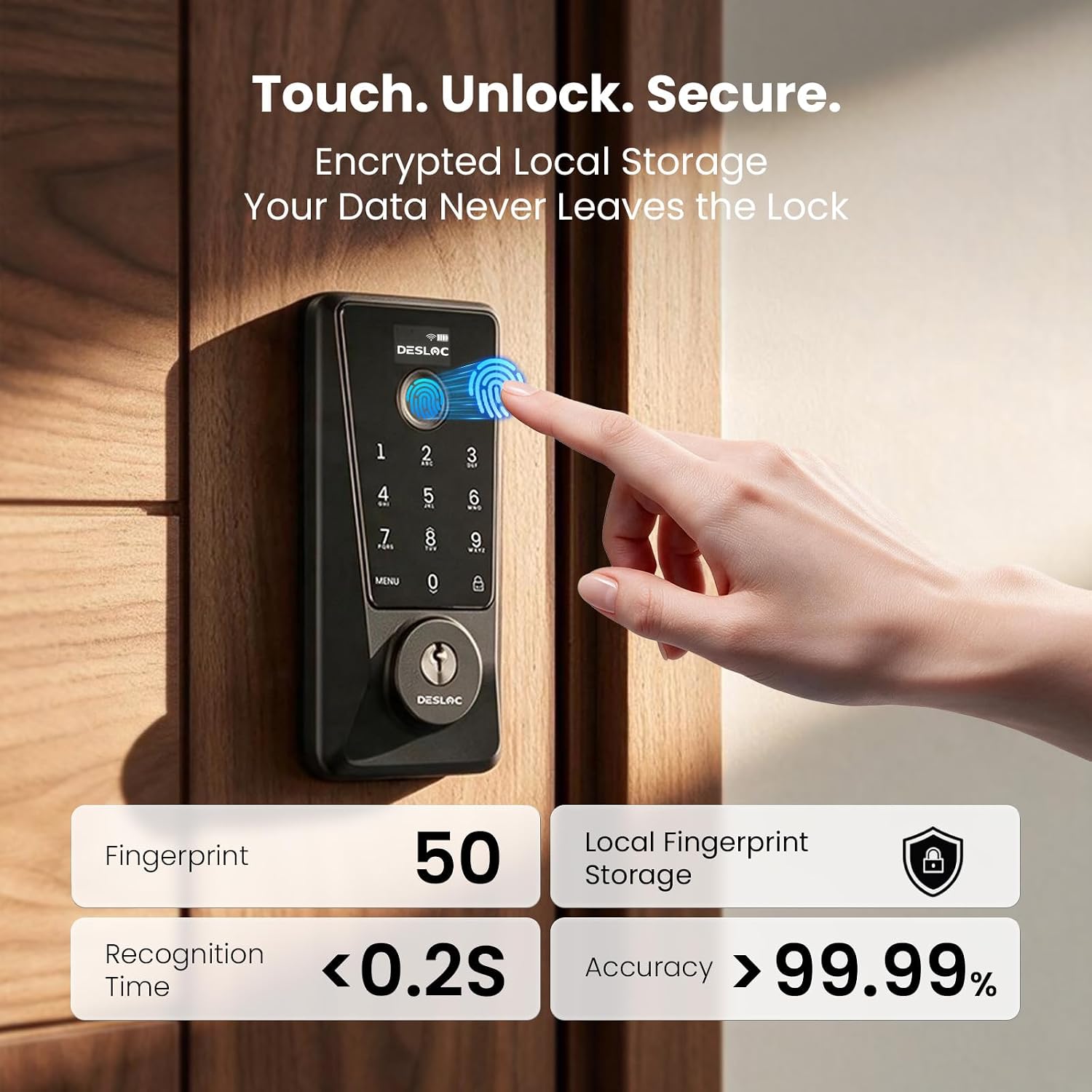 Thumbnail 1 de DESLOC smart lock D110 Plus
