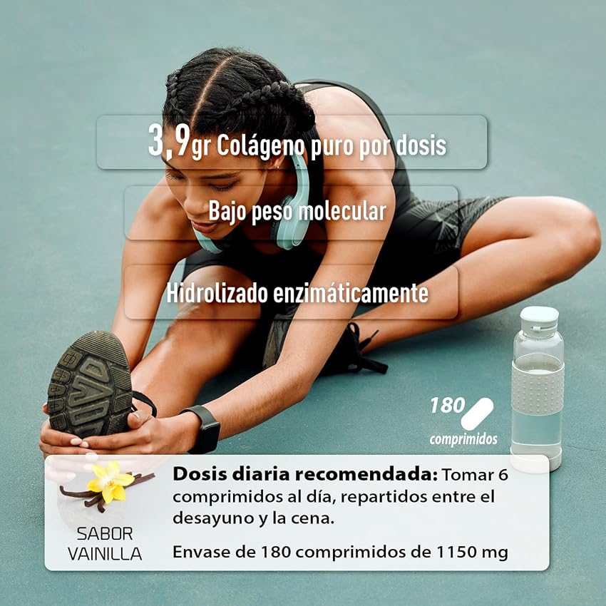 Detalle de DRASANVI Amazon Pack Collmar Vainilla 180 comprimidos