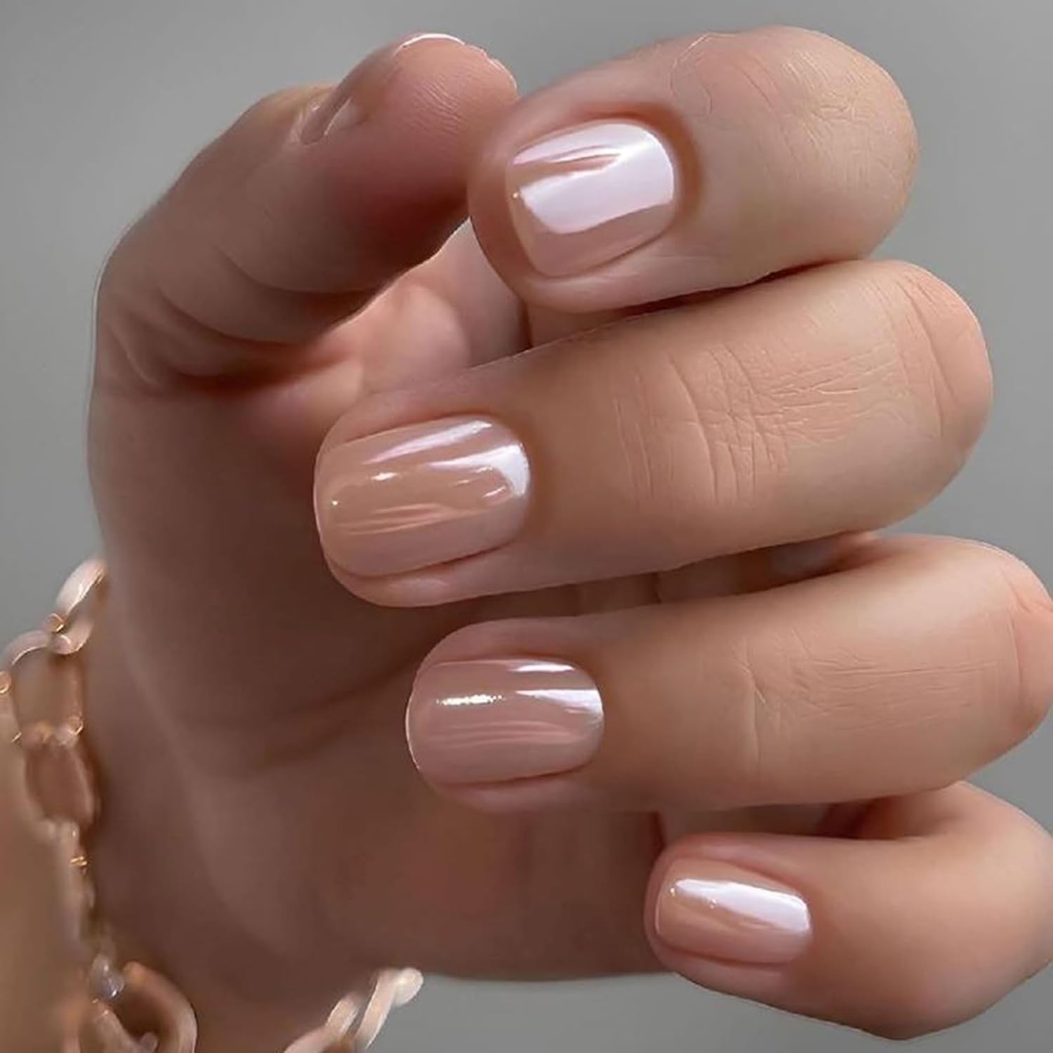 Detalle de UNA GELLA Press-On Nails, Short Square