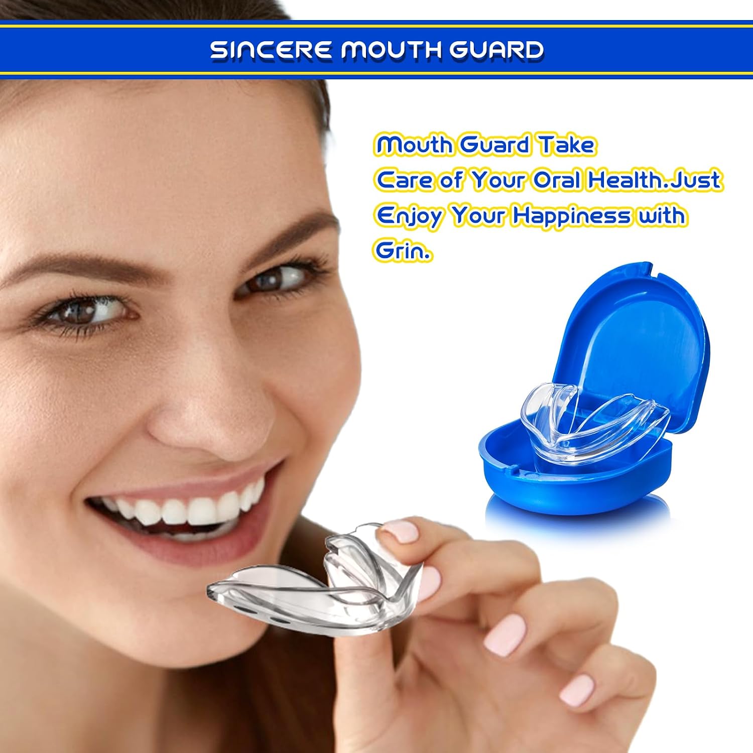 Detalle 2 de Mouth Guard for Teeth Grinding 4-Pack