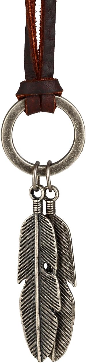 Detalle 2 de DonDon Collar de cuero ajustable 6,5 cm