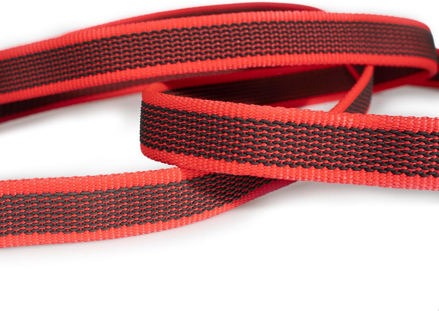 Detalle de JULIUS K-9 216GM-R-S3 Laisse anti-dérapante Color & Gray avec poignée, 20 mm x 3 m (Rouge-Gris)