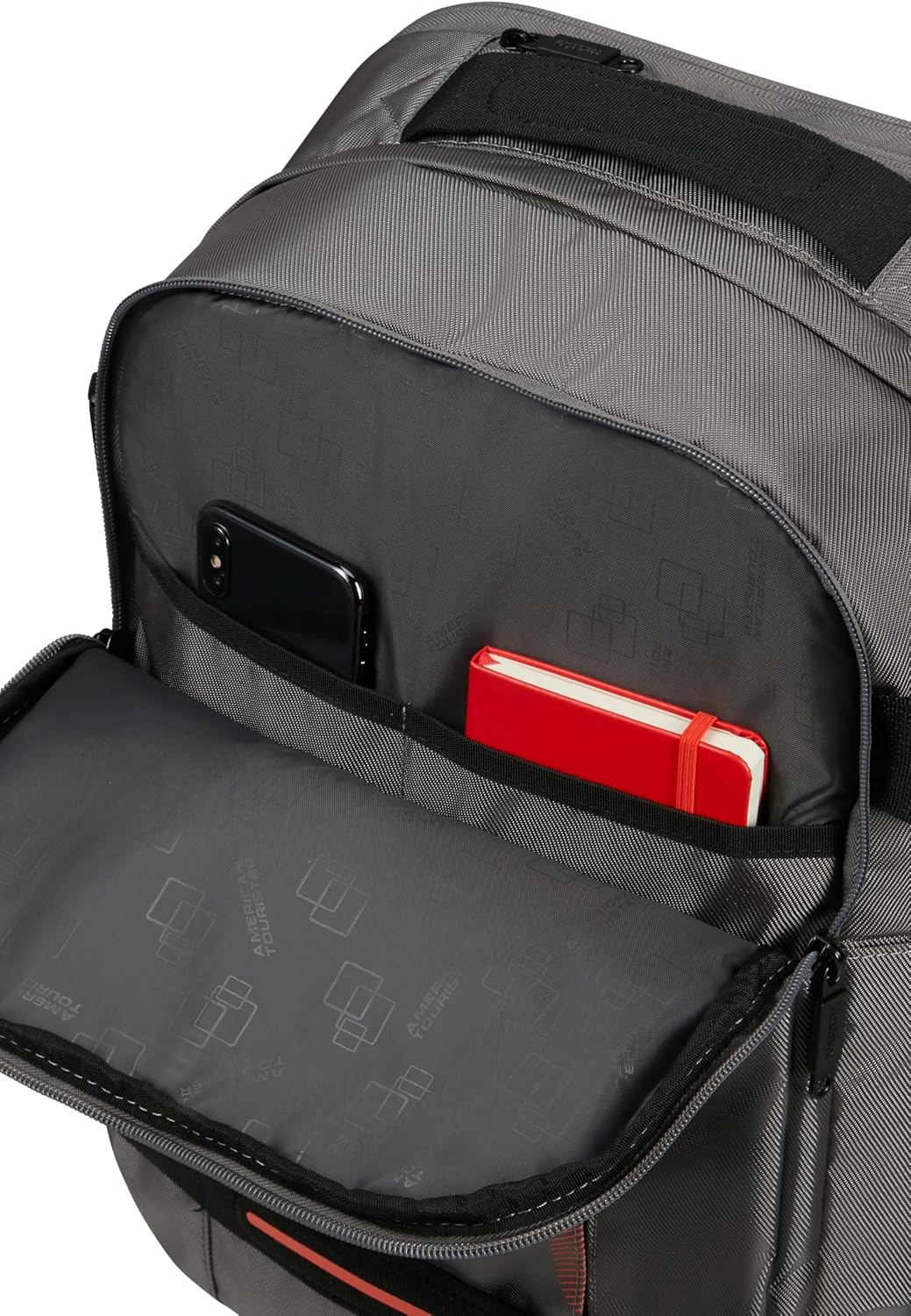 Thumbnail 6 de American Tourister Urban Track Laptop-Rucksack 15,6 Zoll (45 cm) – 29 L, ergonomisch, gepolstertes Laptopfach, grau (Dark grey)
