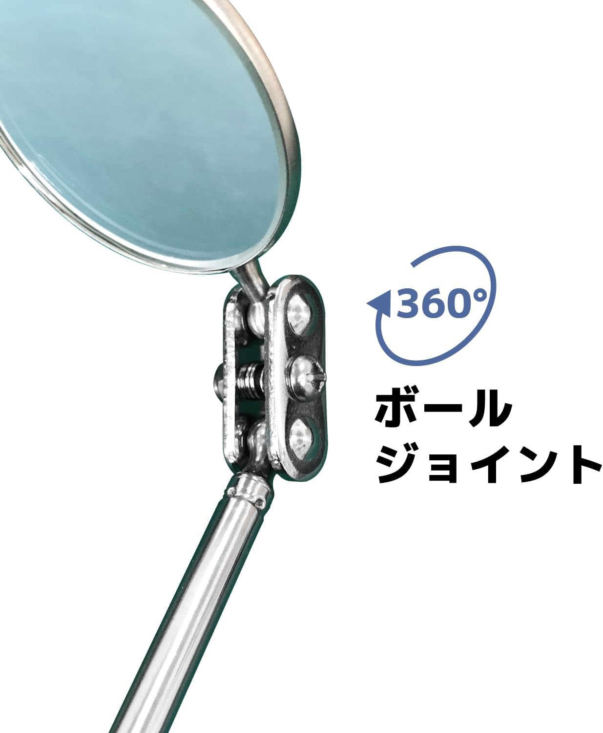 Detalle 2 de ENGINEER SL-16 検査鏡 φ40mmミラー・伸縮ロッド195~550mm・角度調整式