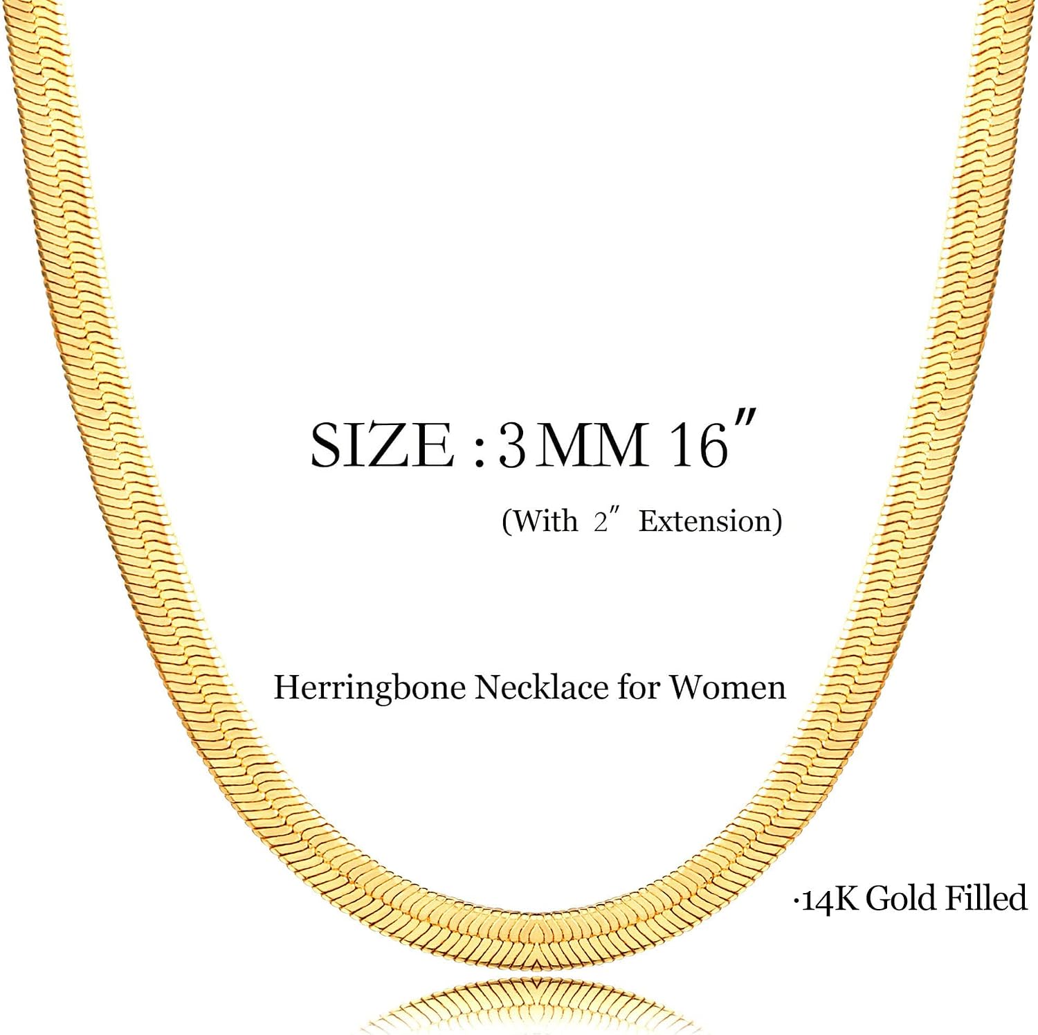 Thumbnail 4 de Tewiky Schlangenkette 14K vergoldet Choker
