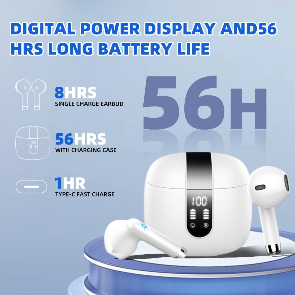 Thumbnail 1 de PWTEK Wireless Earbuds
