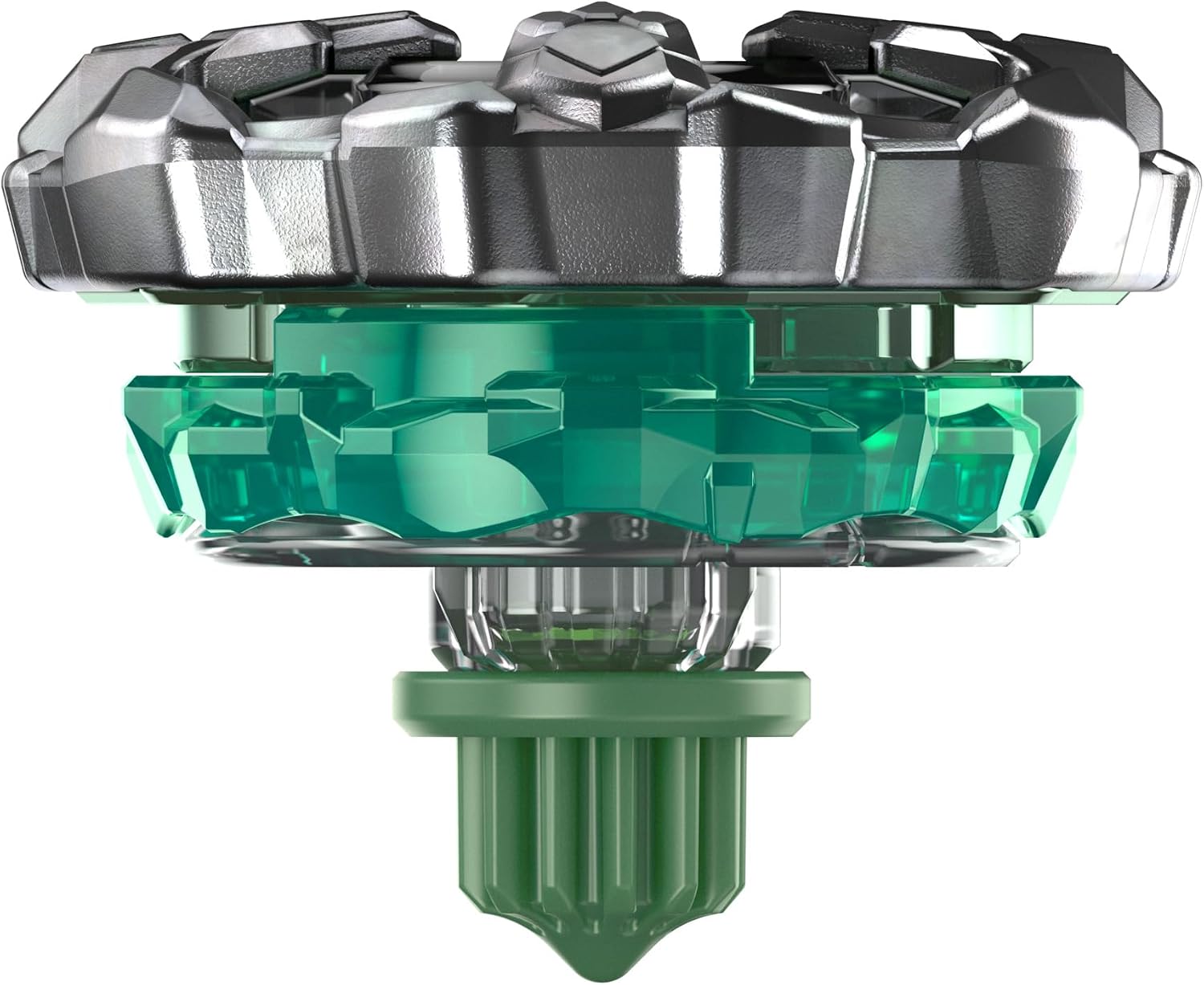 Detalle 1 de Beyblade X Ridge Triceratops 9-80GN ブースターパック 右回転ディフェンスタイプ