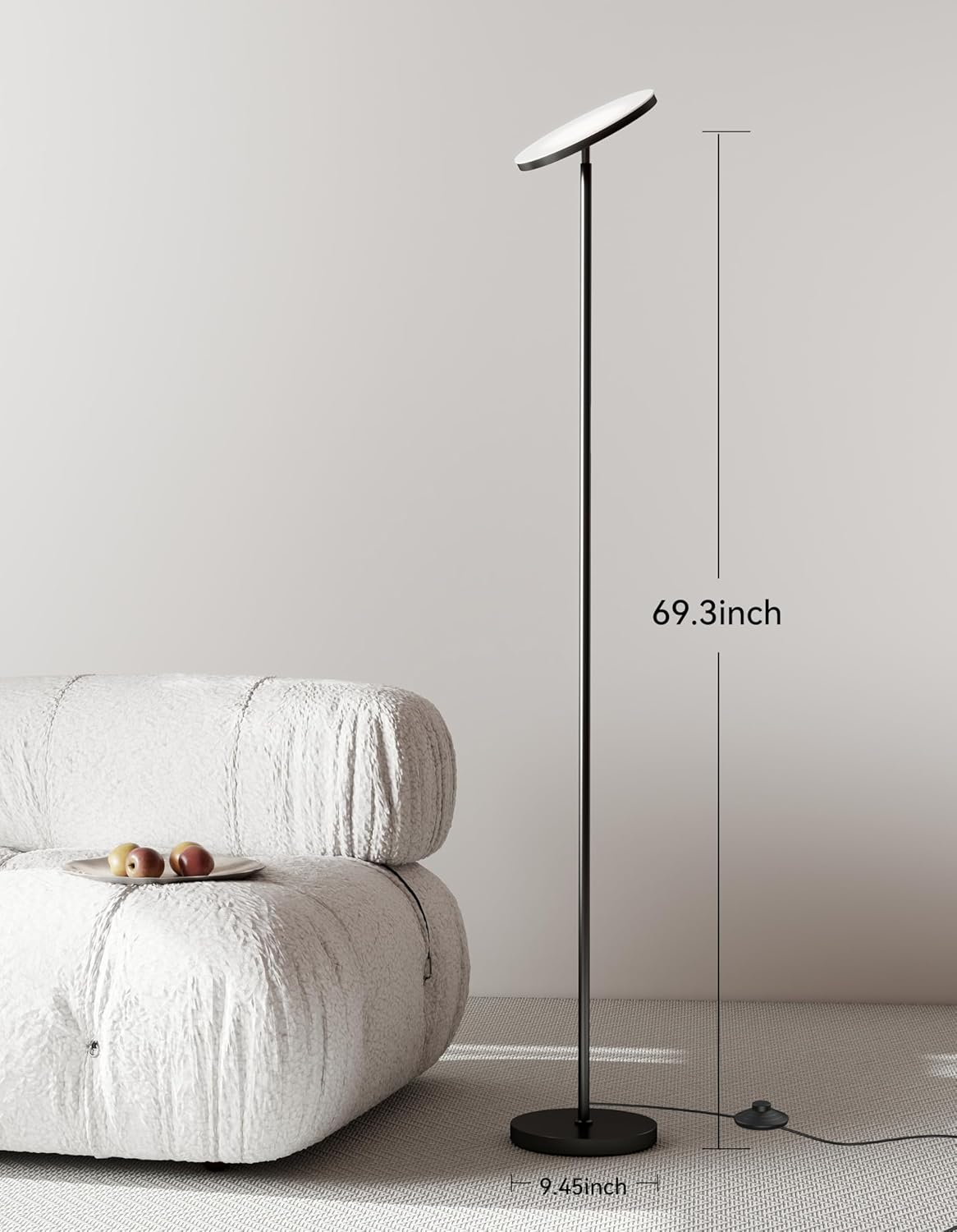 Detalle 2 de JOOFO LED Floor Lamp 69" ⚙