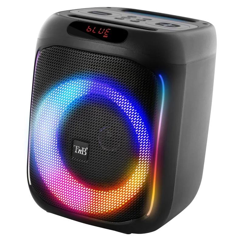 Detalle de Cube Blaster 40W Altavoz Bluetooth con Luz y Karaoke 🎤