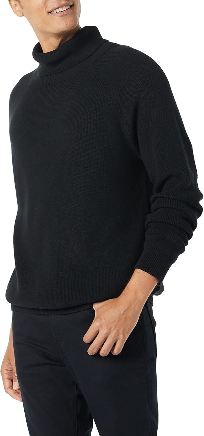 Thumbnail 6 de Amazon Essentials Men’s 100% Cotton Rib Knit Turtleneck Jumper (Relaxed Fit)