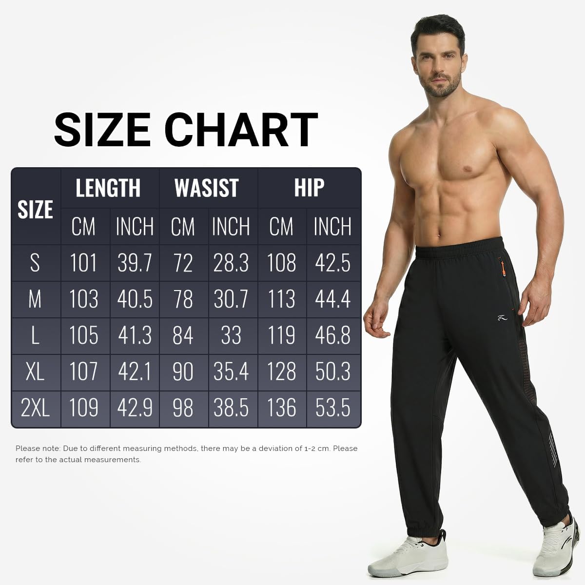 Thumbnail 5 de LUWELL PRO Mens track pants with reflective strips