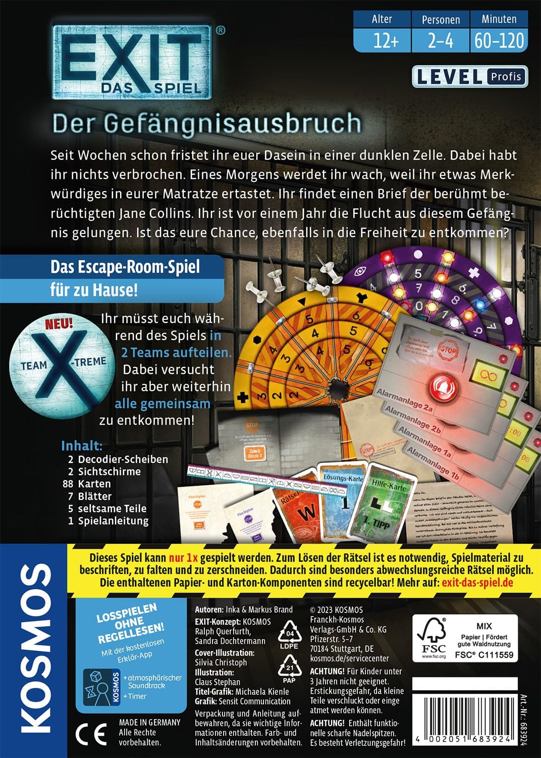 Thumbnail 1 de EXIT Das Spiel Gefängnisausbruch Profi