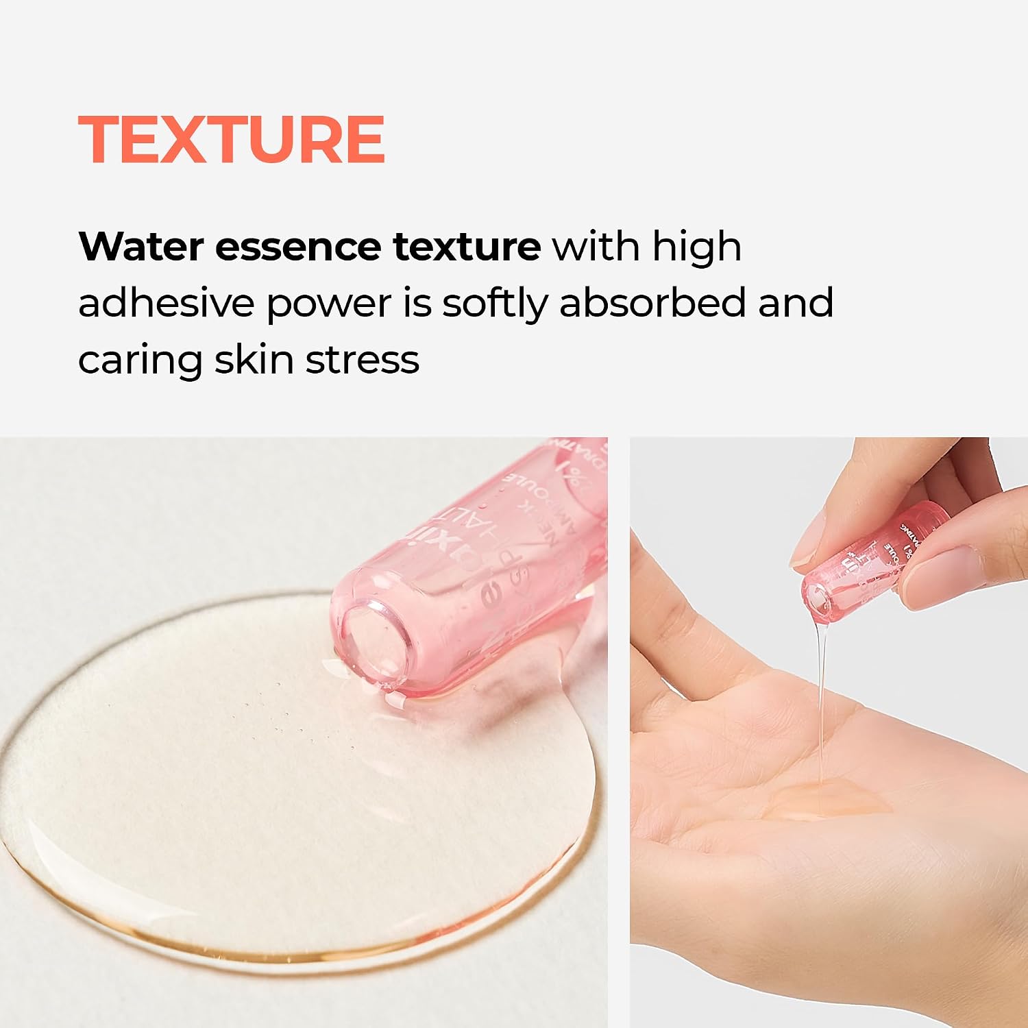 Detalle de DR.MELAXIN Neck Tightening Ampoule (Firming & Lifting) for Neck Wrinkles & Sagging Skin