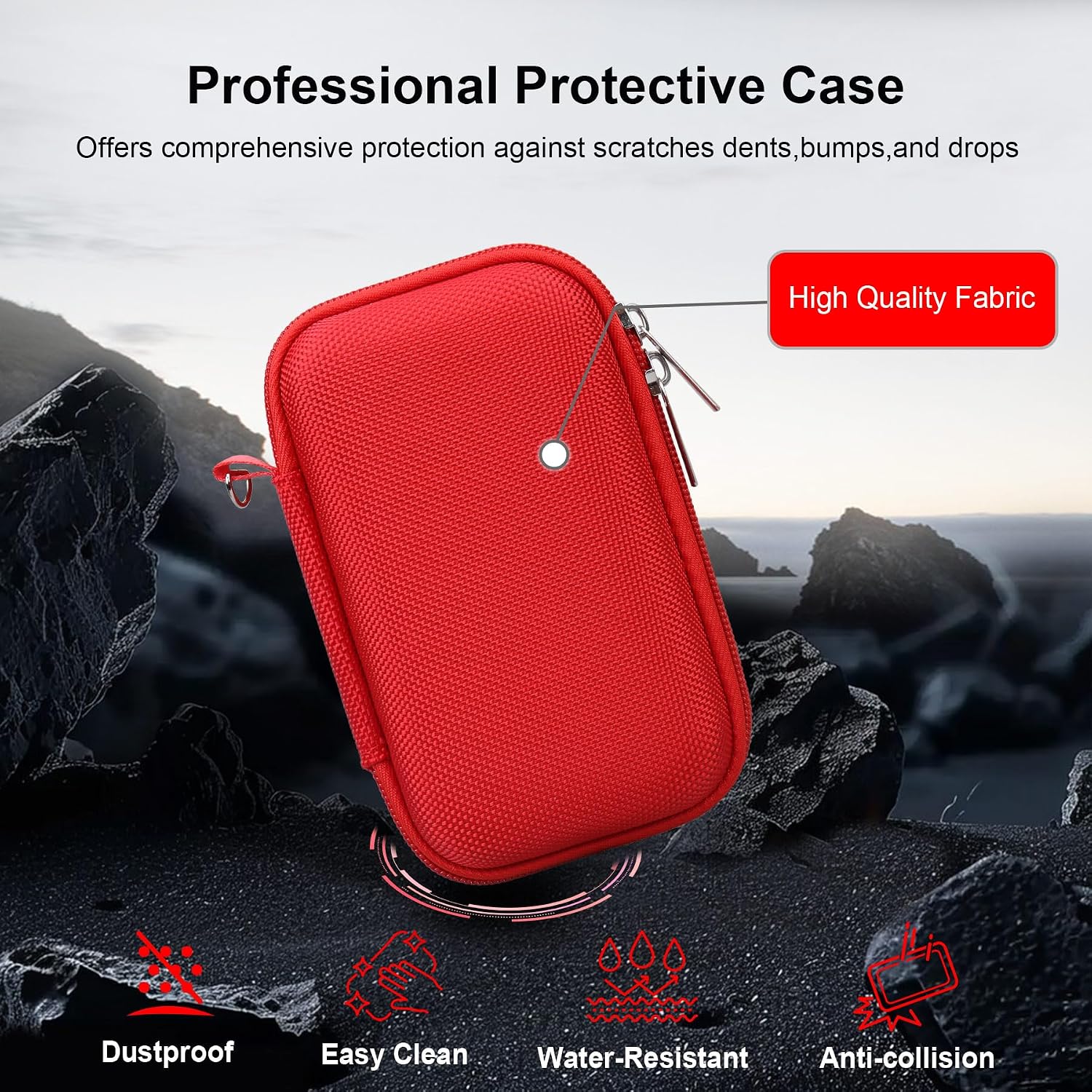 Thumbnail 5 de RAIALL Camera Case for Canon PowerShot SX740 HS / SX730 HS / SX720 HS / SX620 HS
