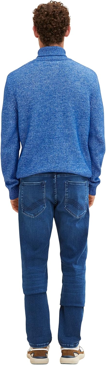 Thumbnail 1 de TOM TAILOR Herren Marvin Straight Jeans mit Stretch (Five-Pocket, Coolmax)
