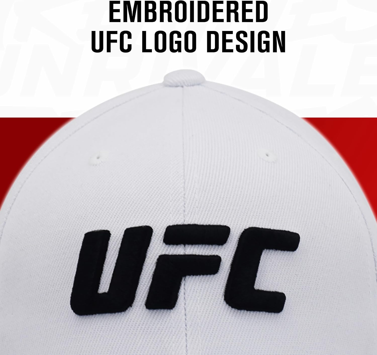 Detalle de Concept One UFC Baseball Cap with Curved Brim