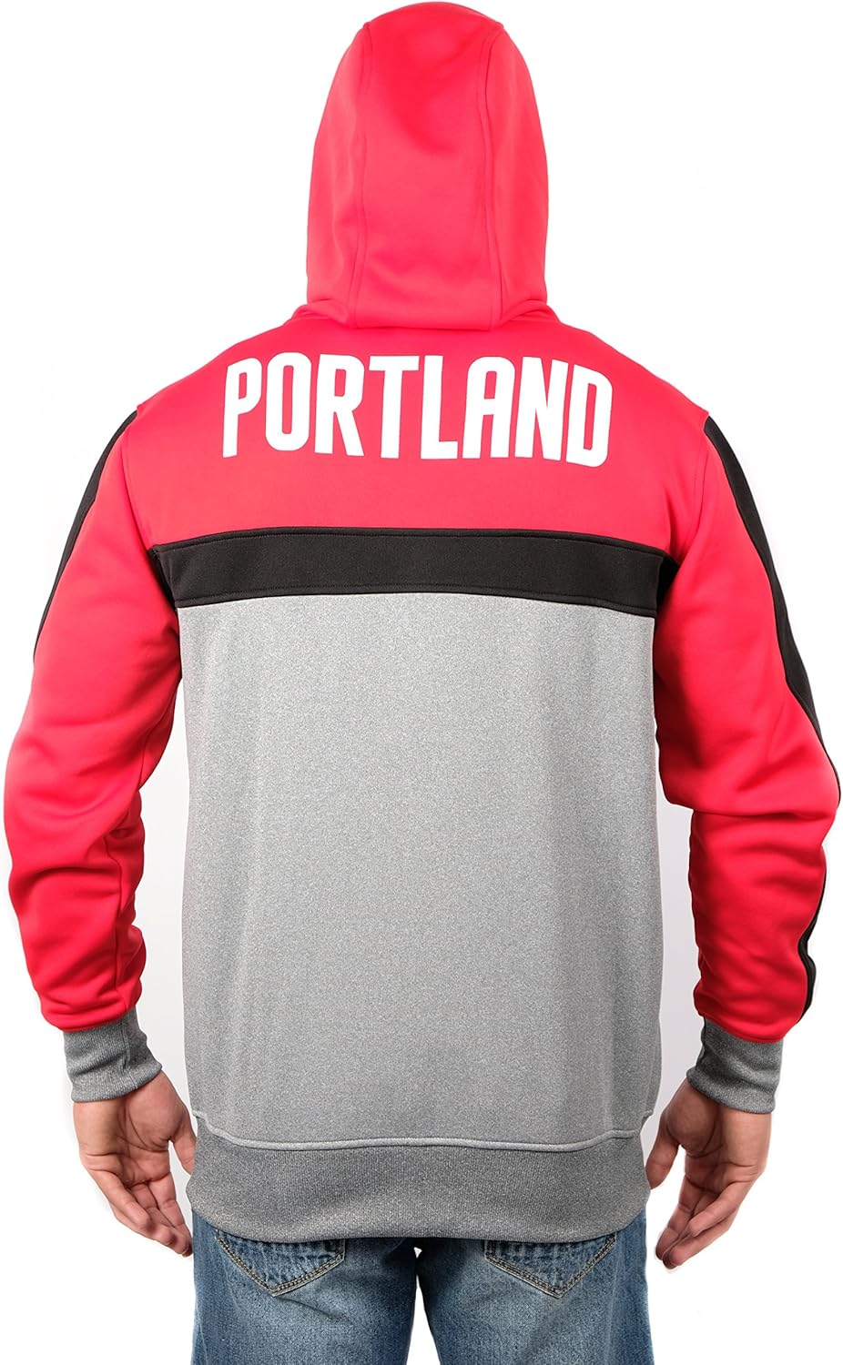 Detalle de Ultra Game Men’s NBA Official Full Zip Hoodie Sweatshirt