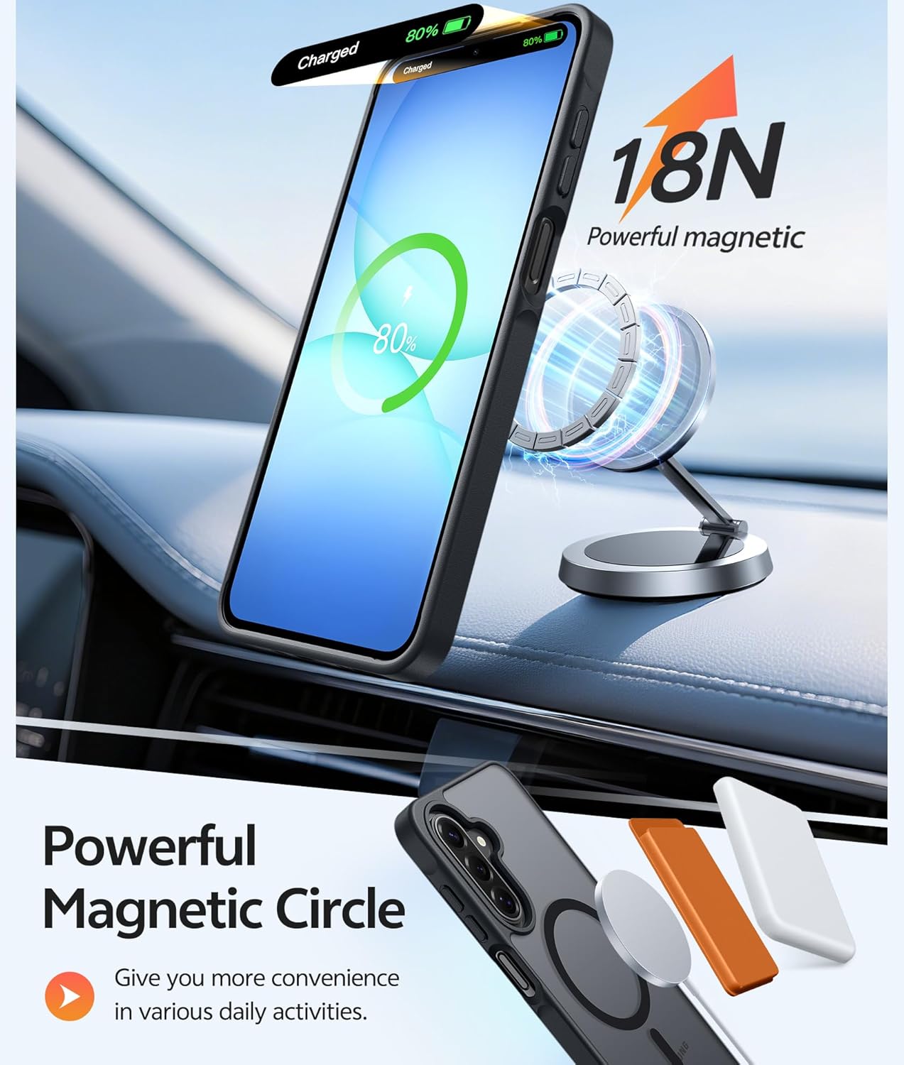 Thumbnail 2 de FNTCASE Galaxy A17/A16 5G Case with MagSafe