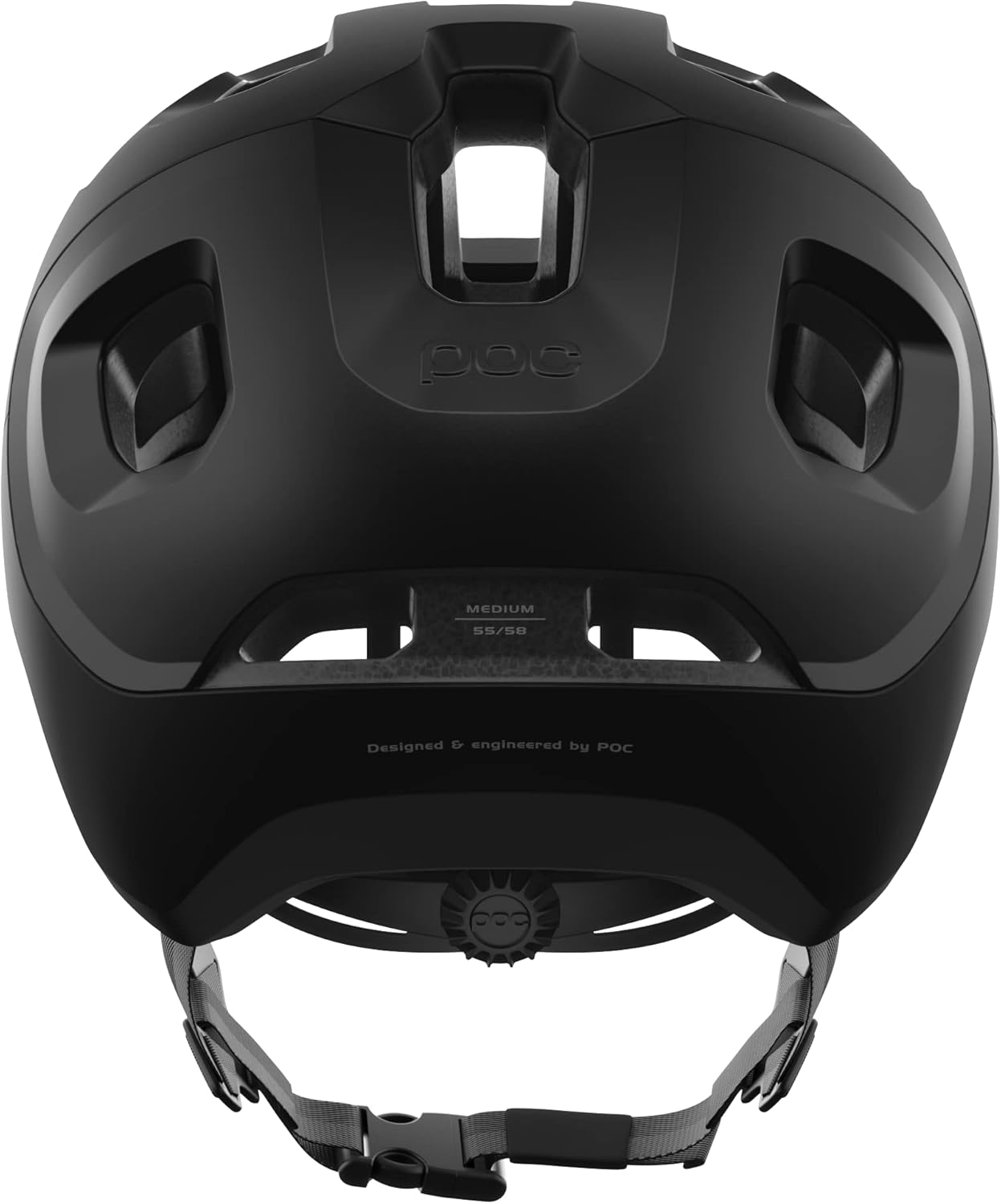 Thumbnail 3 de POC Axion Uranium Black Matt – Casque VTT léger et ventilé