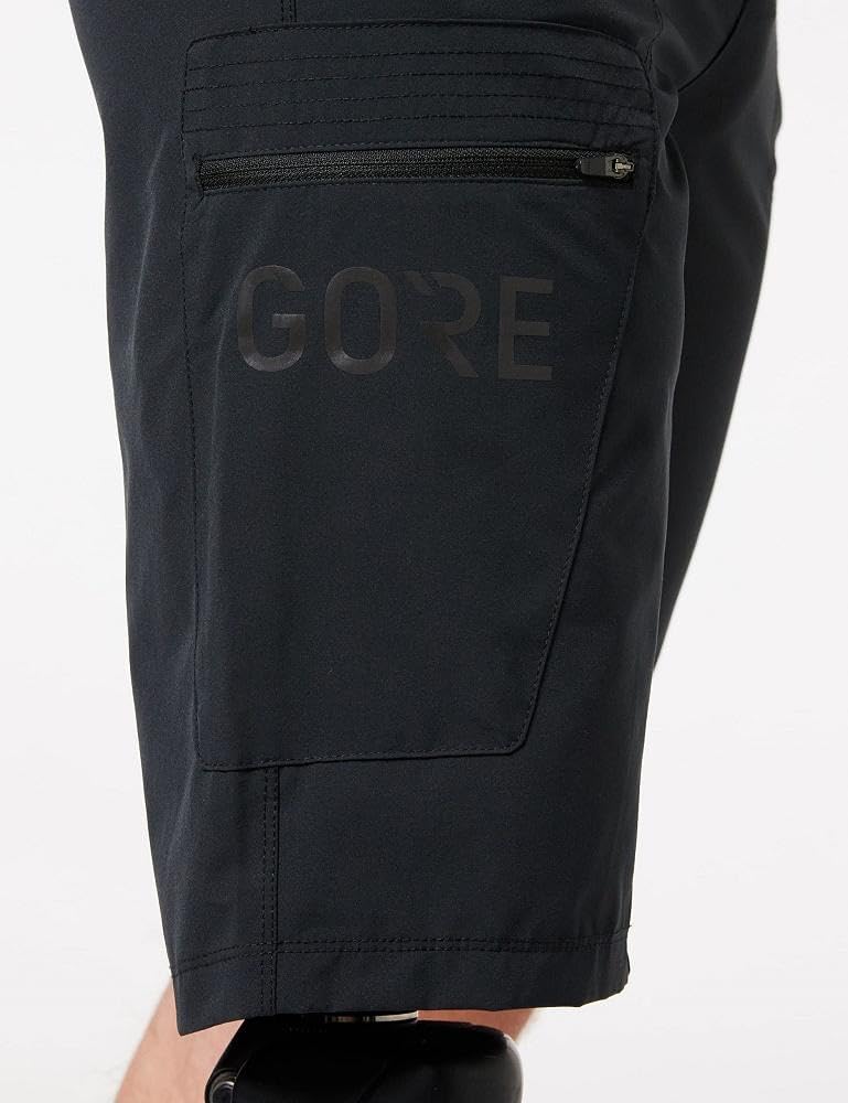 Detalle 2 de GOREWEAR Passion Shorts Herren – Vielseitige Fahrradhosen für warmes Wetter (Größe XL, Schwarz)