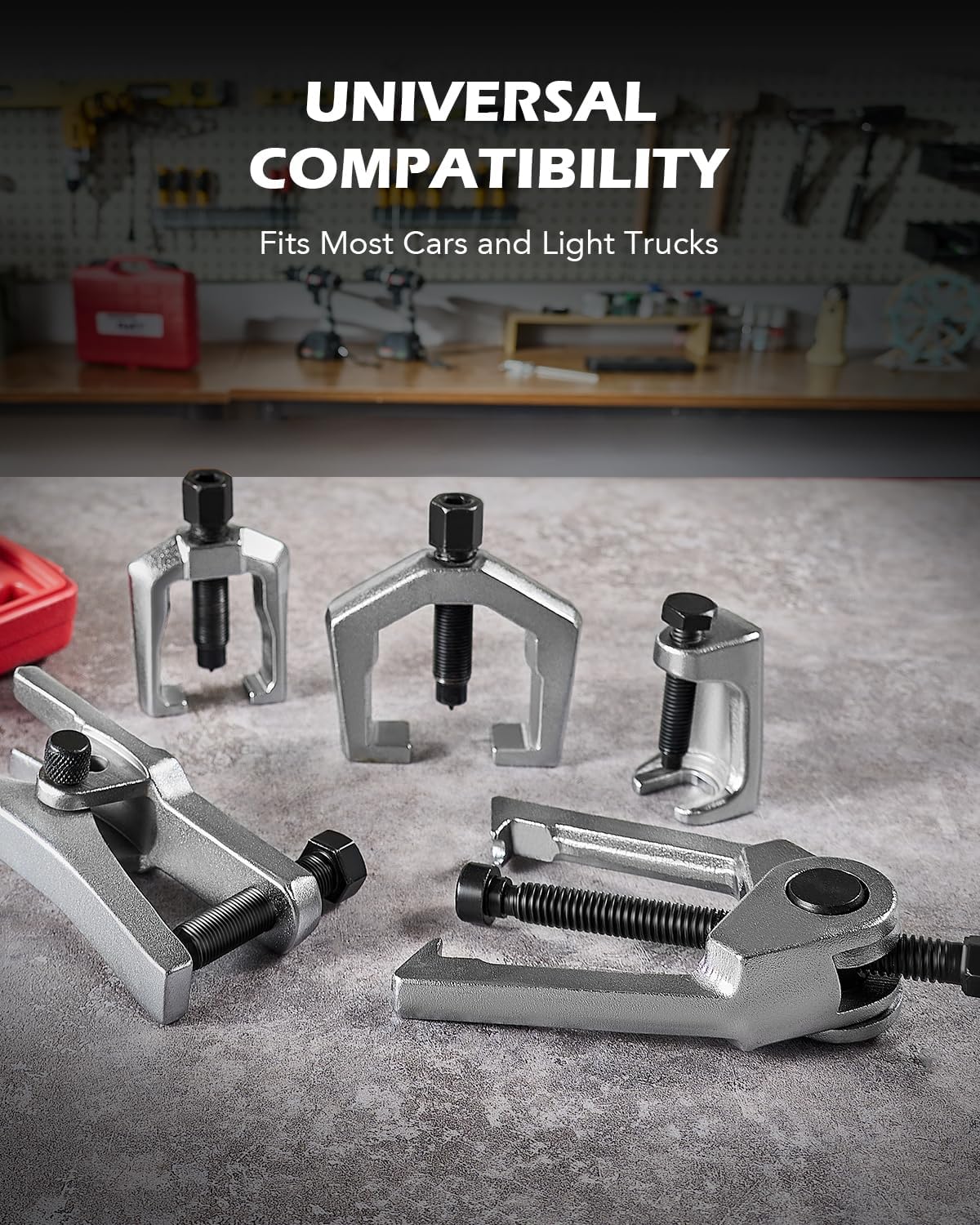 Detalle 2 de Orion Motor Tech OMT 5-in-1 Ball Joint Separator 5pc