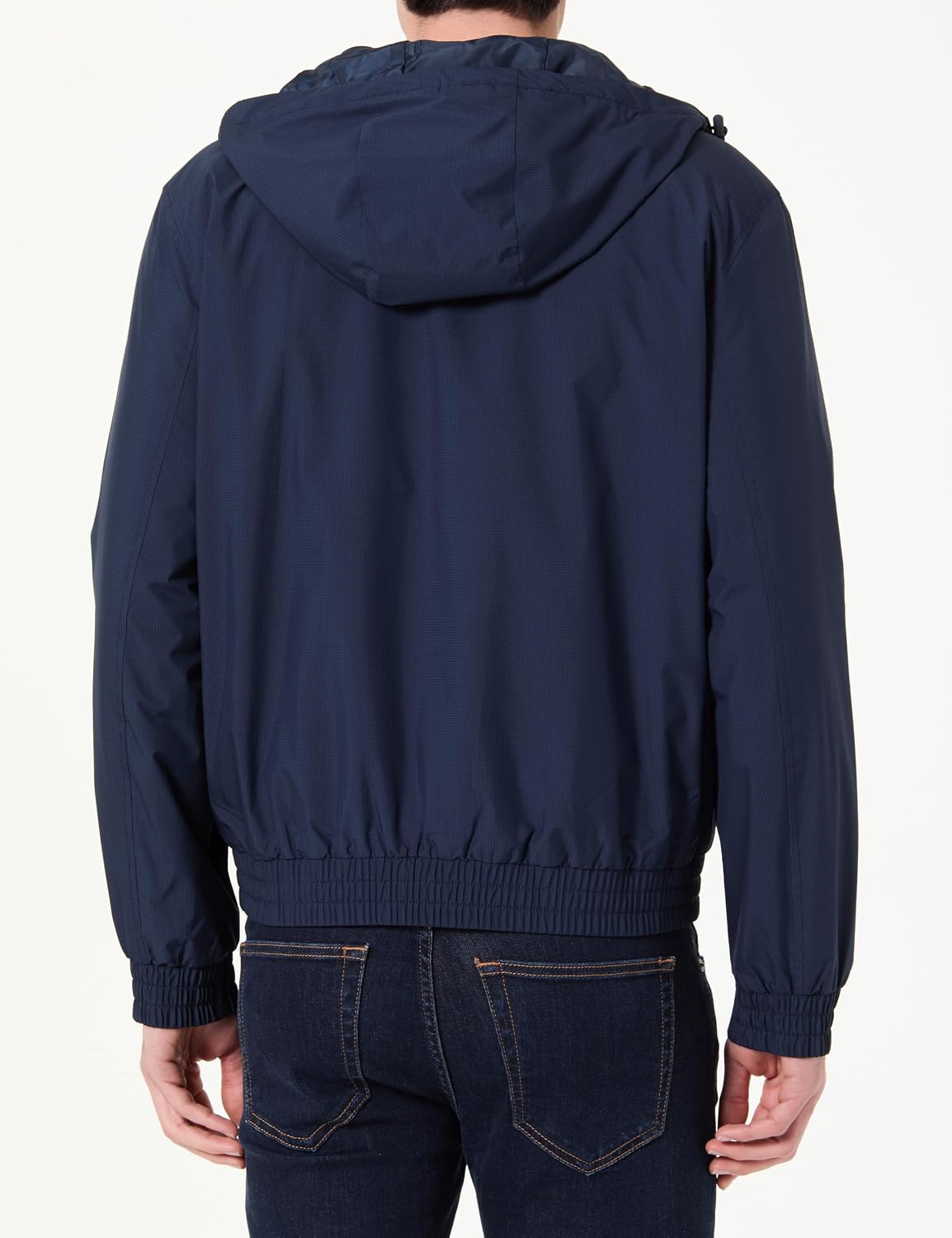 Detalle de Calvin Klein Men's Hooded Ripstop Harrington Jacket Lv04re516g
