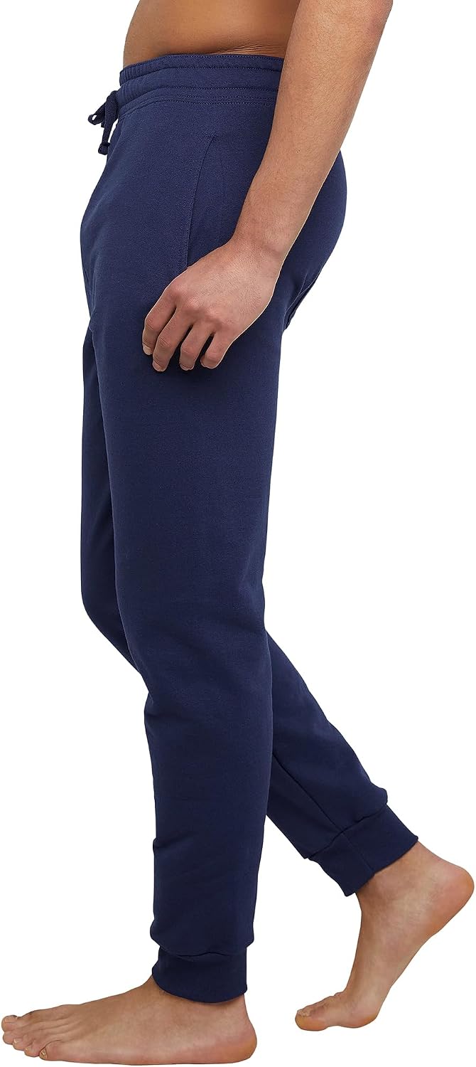 Detalle de Hanes O8389 Men's EcoSmart Fleece Joggers, 30.5-Inch, Relaxed Fit