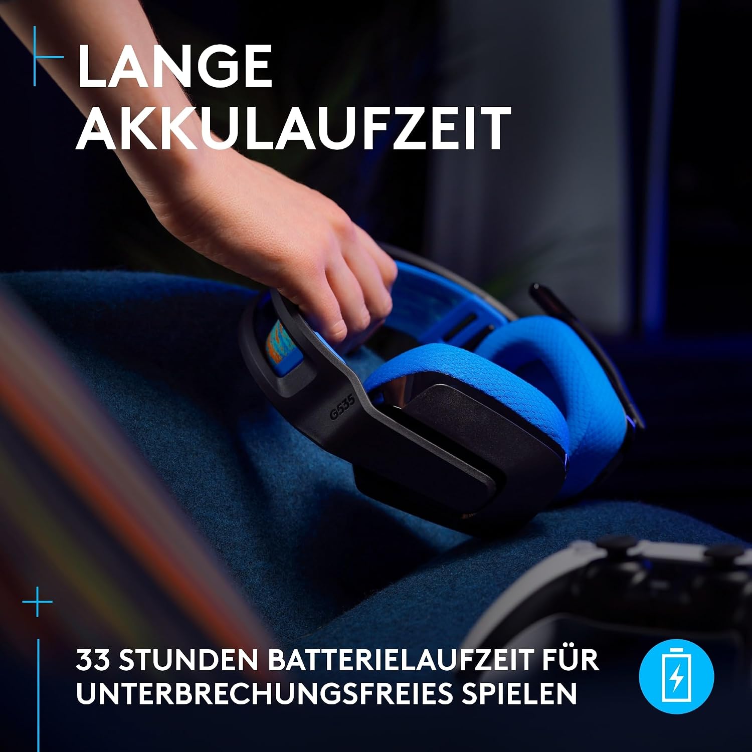 Thumbnail 2 de Logitech G G535 kabelloses Gaming‑Headset 33 Stunden