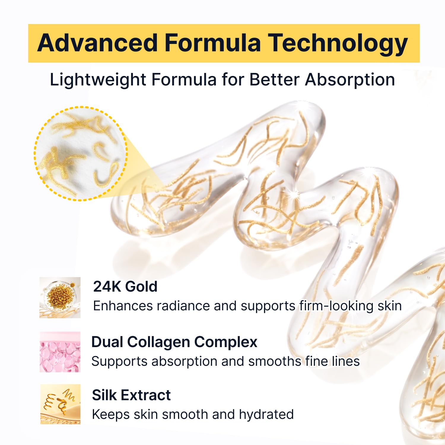 Thumbnail 6 de SUNGBOON EDITOR Glow Intensive Deep Collagen Silk Peptide EGF Ampoule
