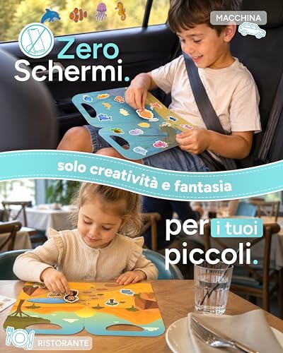Detalle 1 de mycustomy libri di adesivi riutilizzabili 120 adesivi