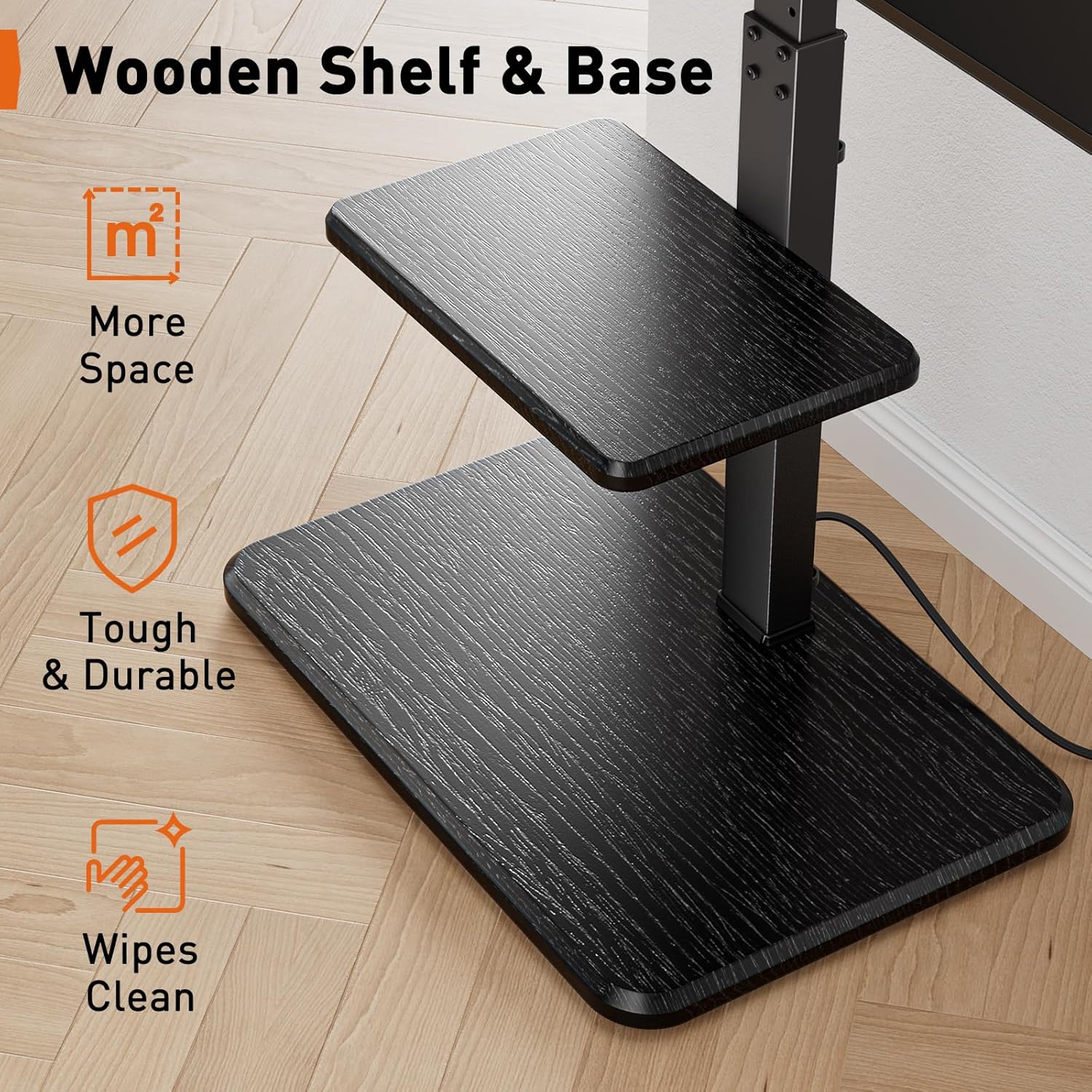 Thumbnail 6 de Perlegear PGFS06 Floor TV Stand 32-75 inch