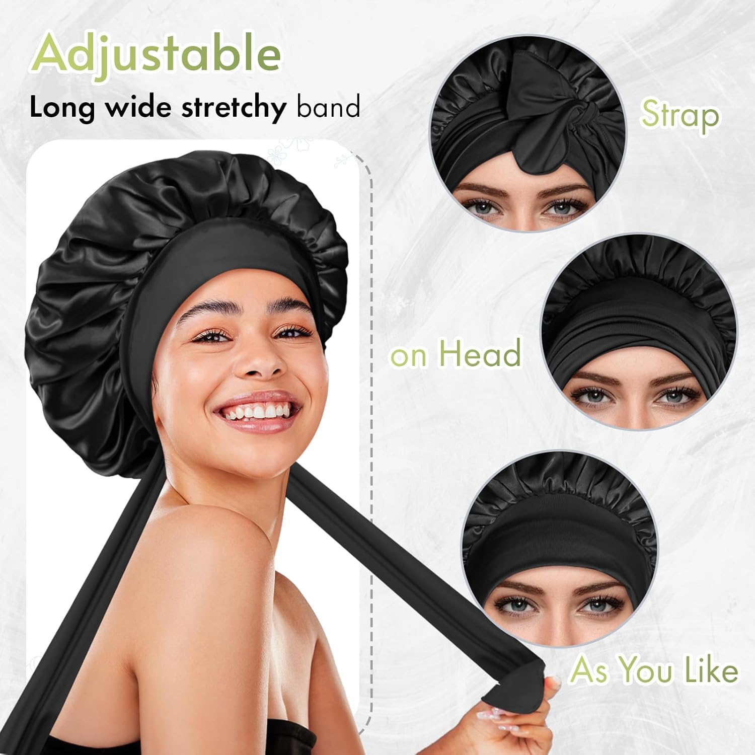 Thumbnail 3 de Reversible Silk Hair Bonnet