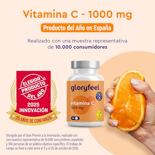 Thumbnail 1 de gloryfeel® Vitamina C 1000mg - Promueve tu energía diaria 🌟