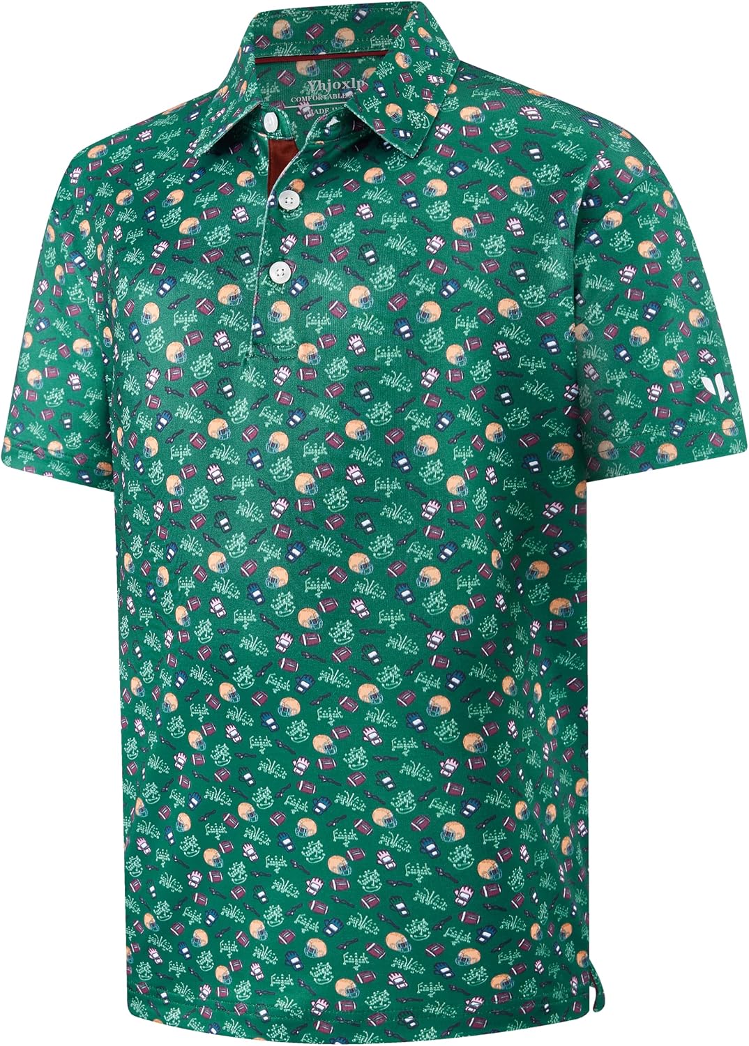 Detalle de Boys' Golf Polo Shirt, UPF 30+