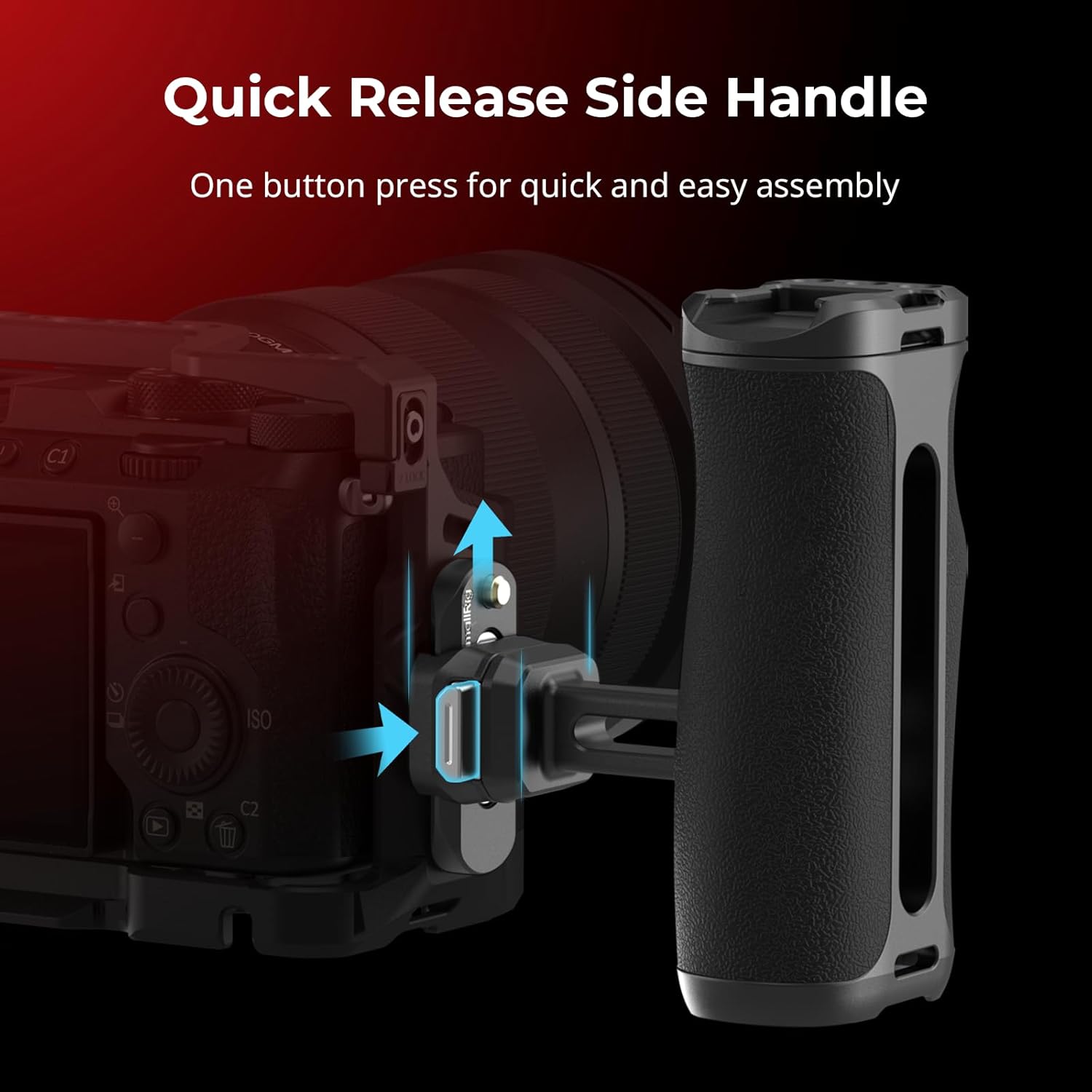 Thumbnail 2 de SmallRig HawkLock H21 – Maniglia laterale a sgancio rapido (5951)
