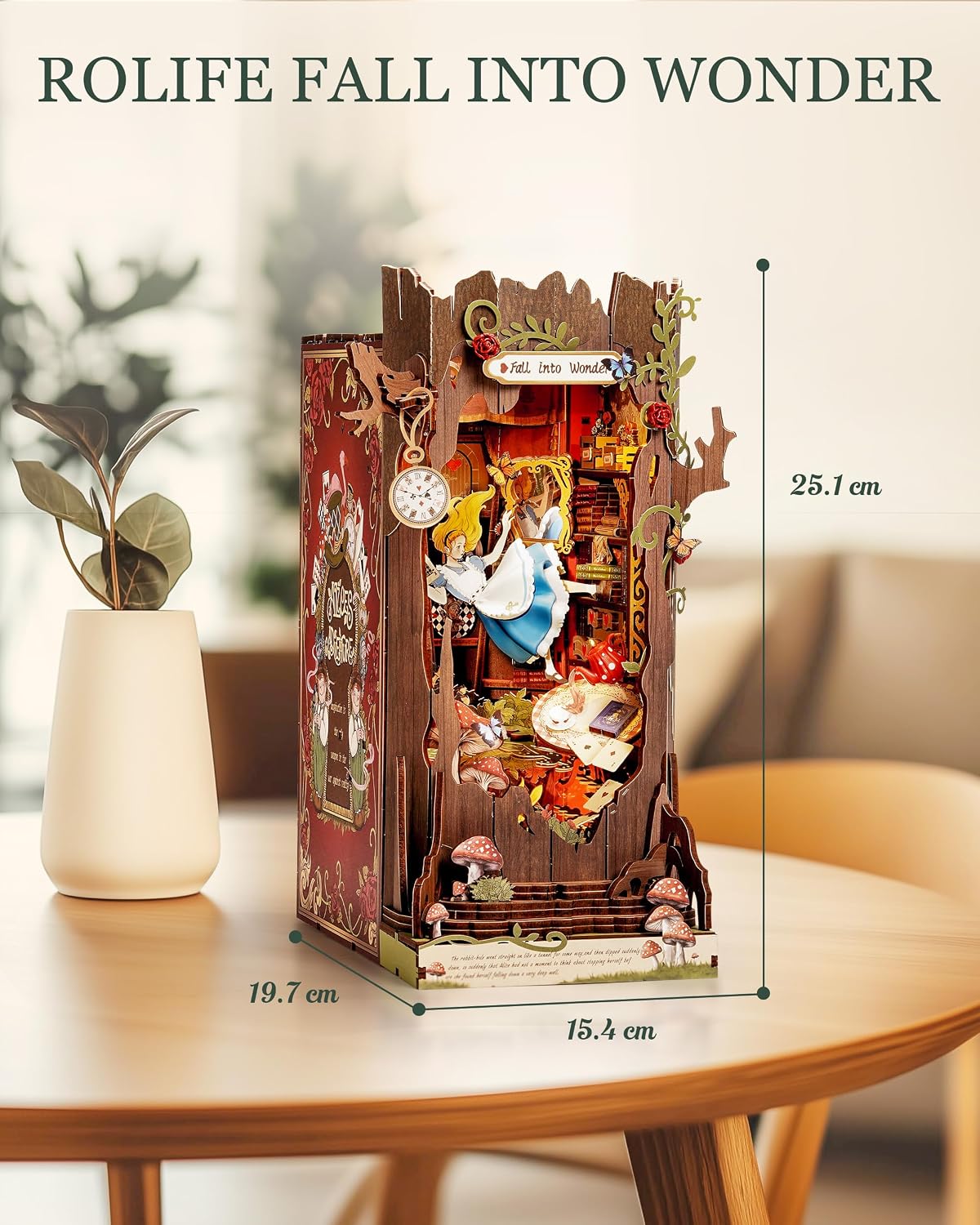 Detalle 2 de Rolife Book Nook Kit DIY miniature with lights
