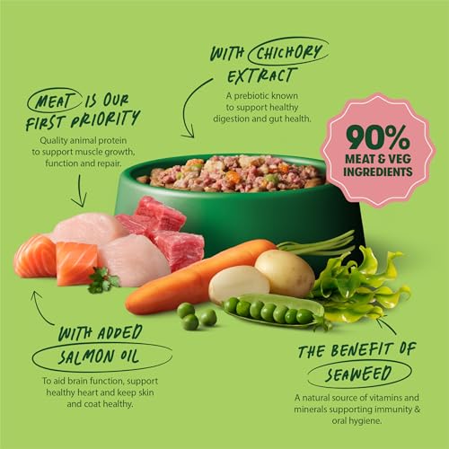Detalle 2 de Harringtons Complete Wet Tray Grain Free Hypoallergenic Adult Dog Food Variety Bumper Pack 16x400g