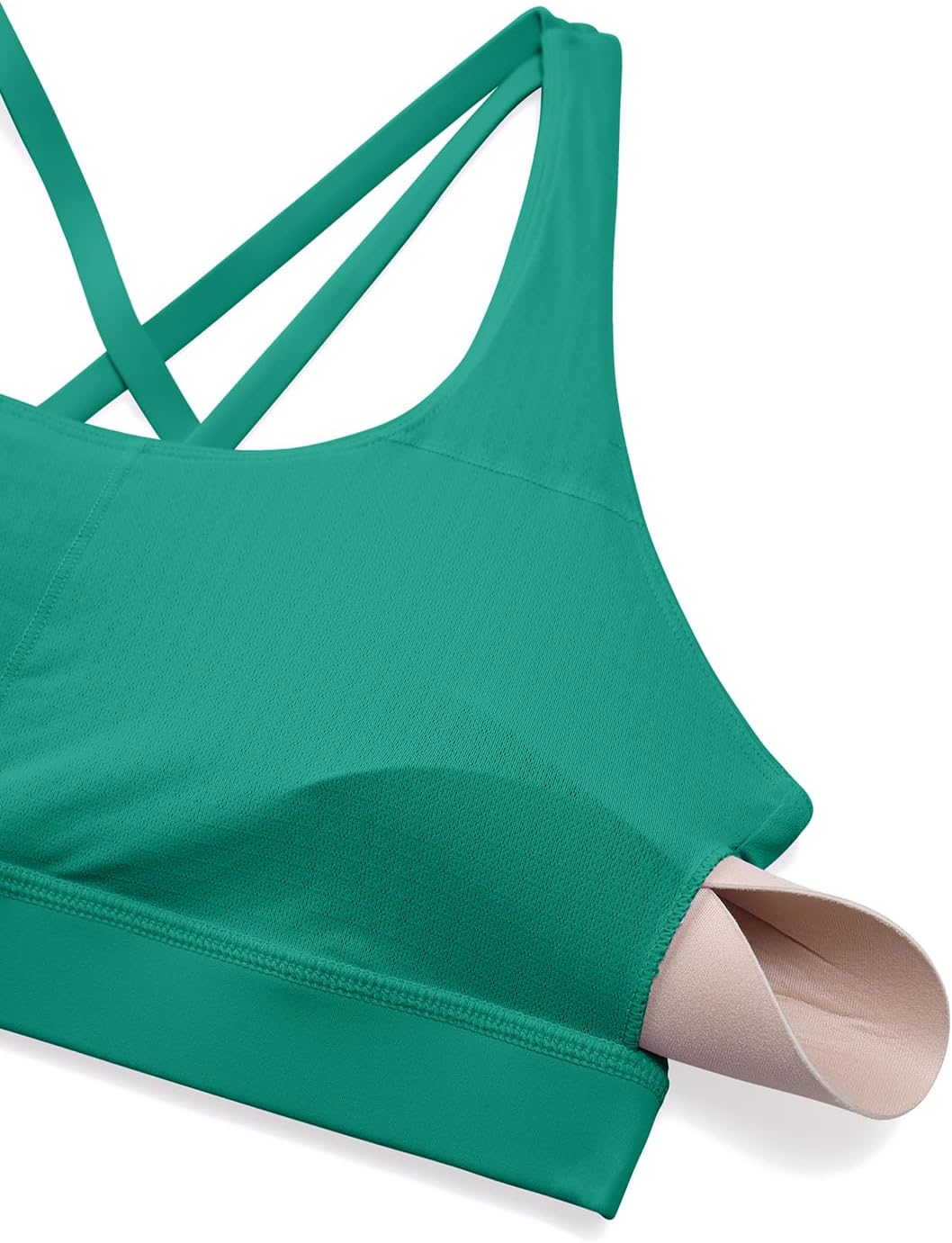 Thumbnail 4 de CRZ YOGA Donna Reggiseno Yoga Imbottito Criss Cross